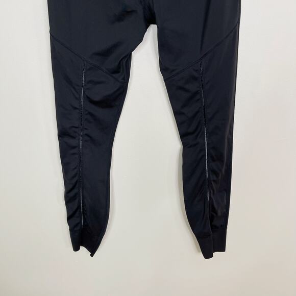 Varley Small S Black Workout Joggers Elastic Stripe Back Detail Athleisure - Picture 4 of 8
